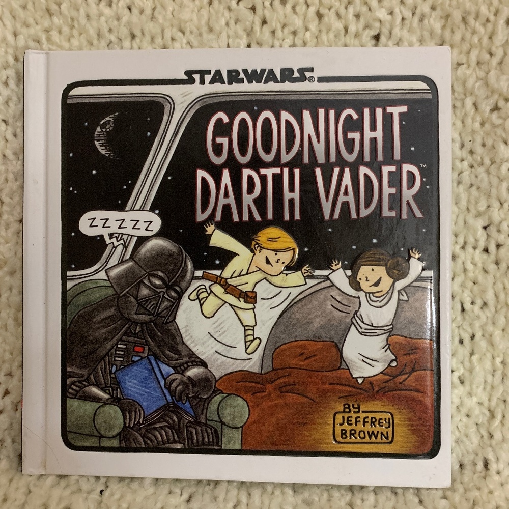 Star Wars Goodnight Darth Vader kids book.